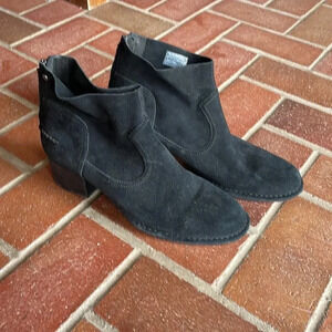 Black‎ Ugg Bandara Suede Ankle Boot 10